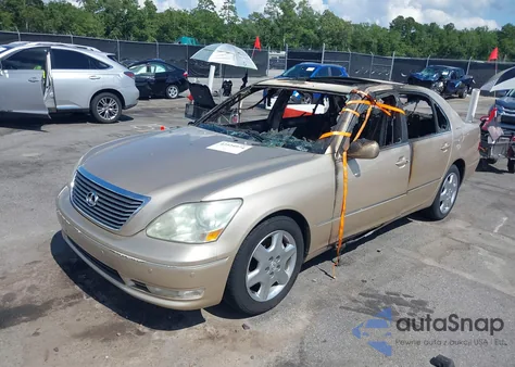 2005 Lexus Ls 430 from USA, damaged, VIN JTHBN36F755016129